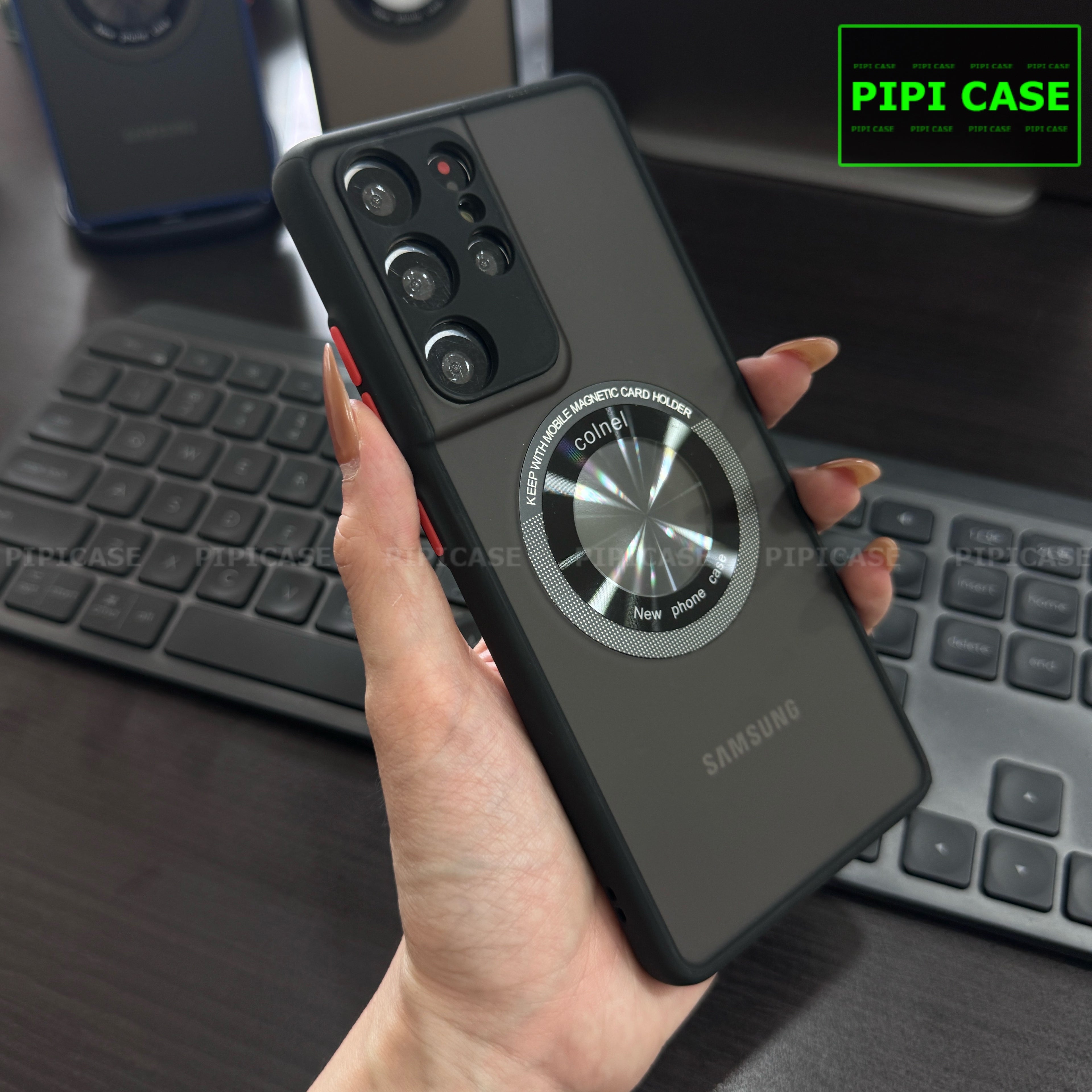 Case for Samsung - Longer - Black
