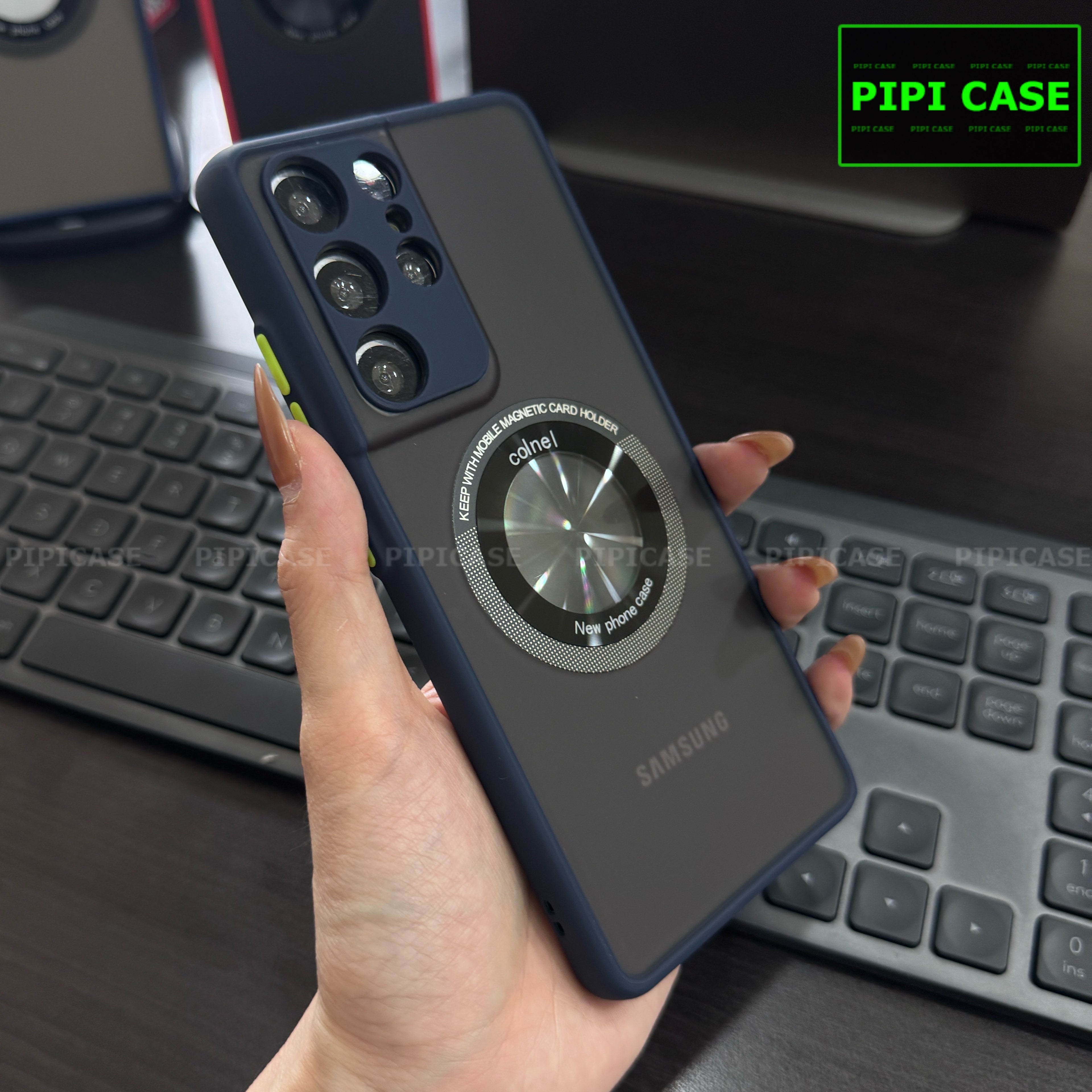 Case for Samsung - Longer - Black