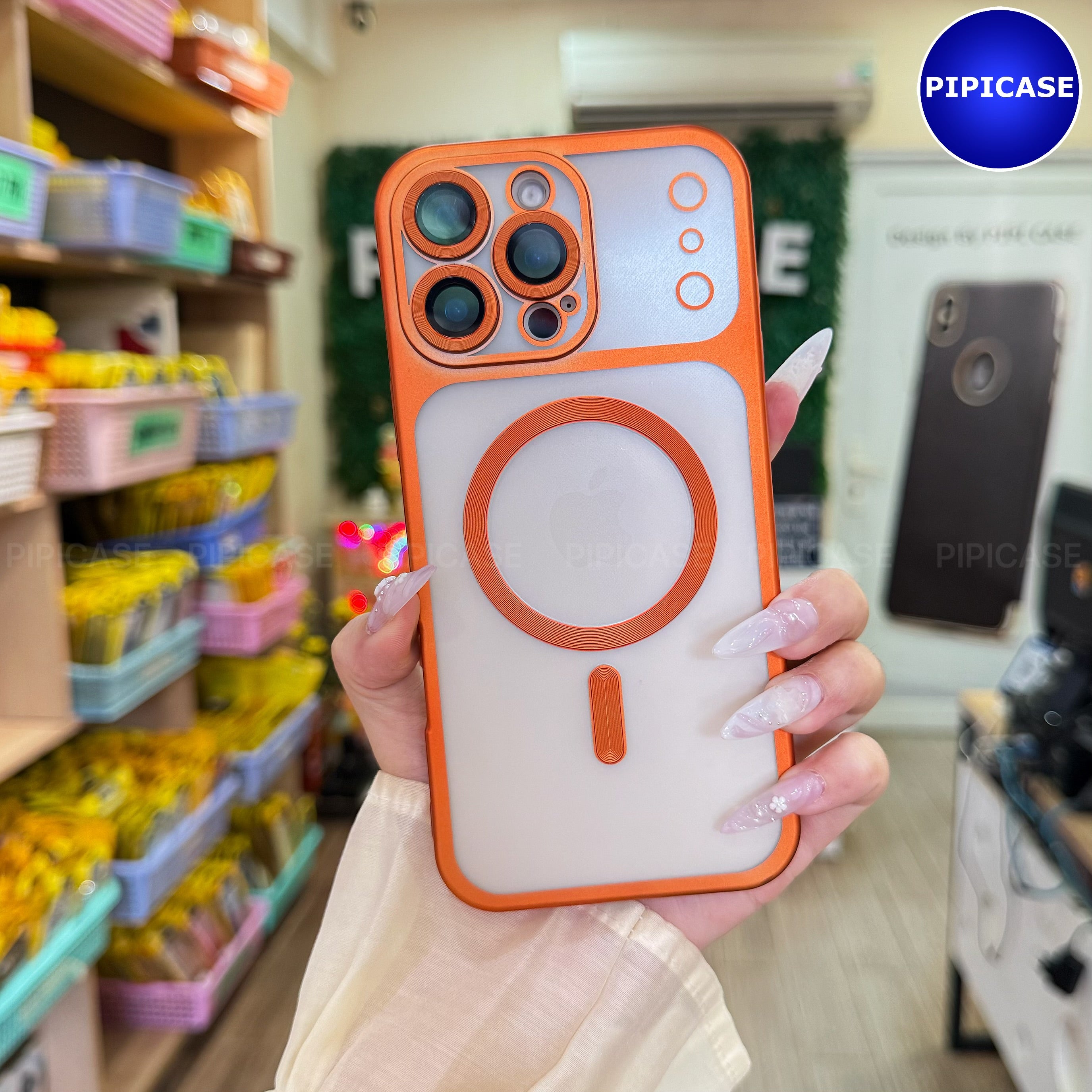 Case for iPhone - Pun - Orange