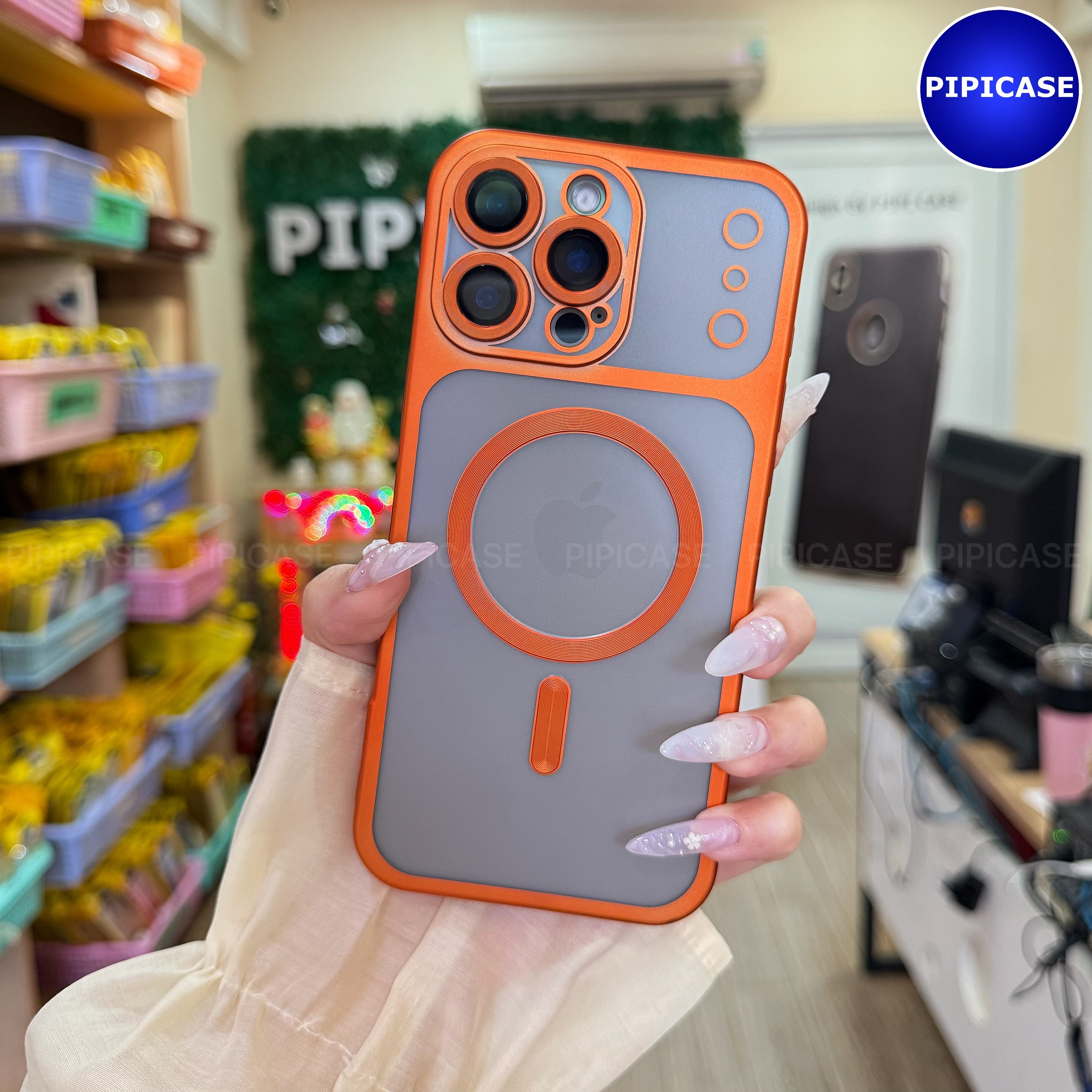 Case for iPhone - Pun - Orange