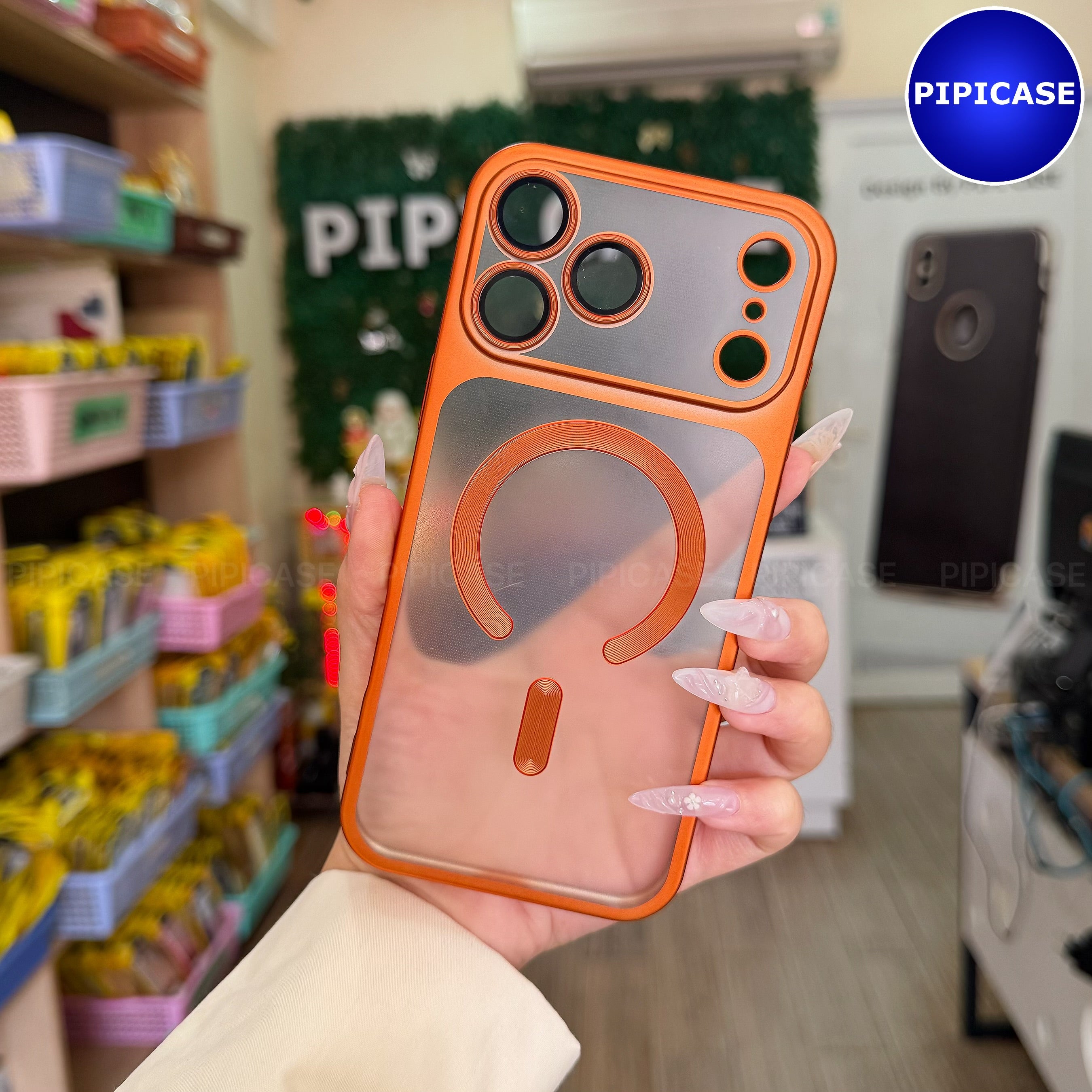 Case for iPhone - Pun - Orange