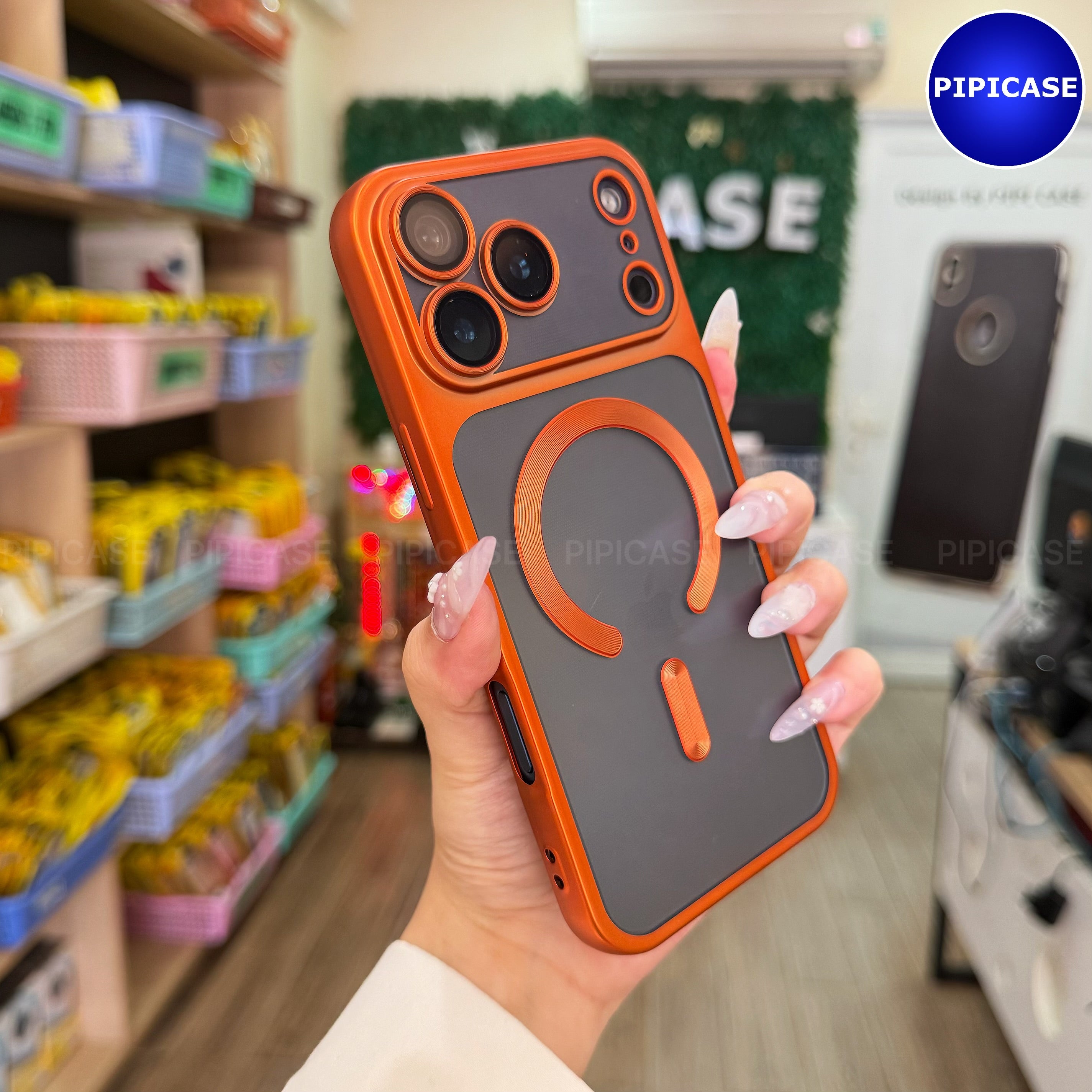 Case for iPhone - Pun - Orange