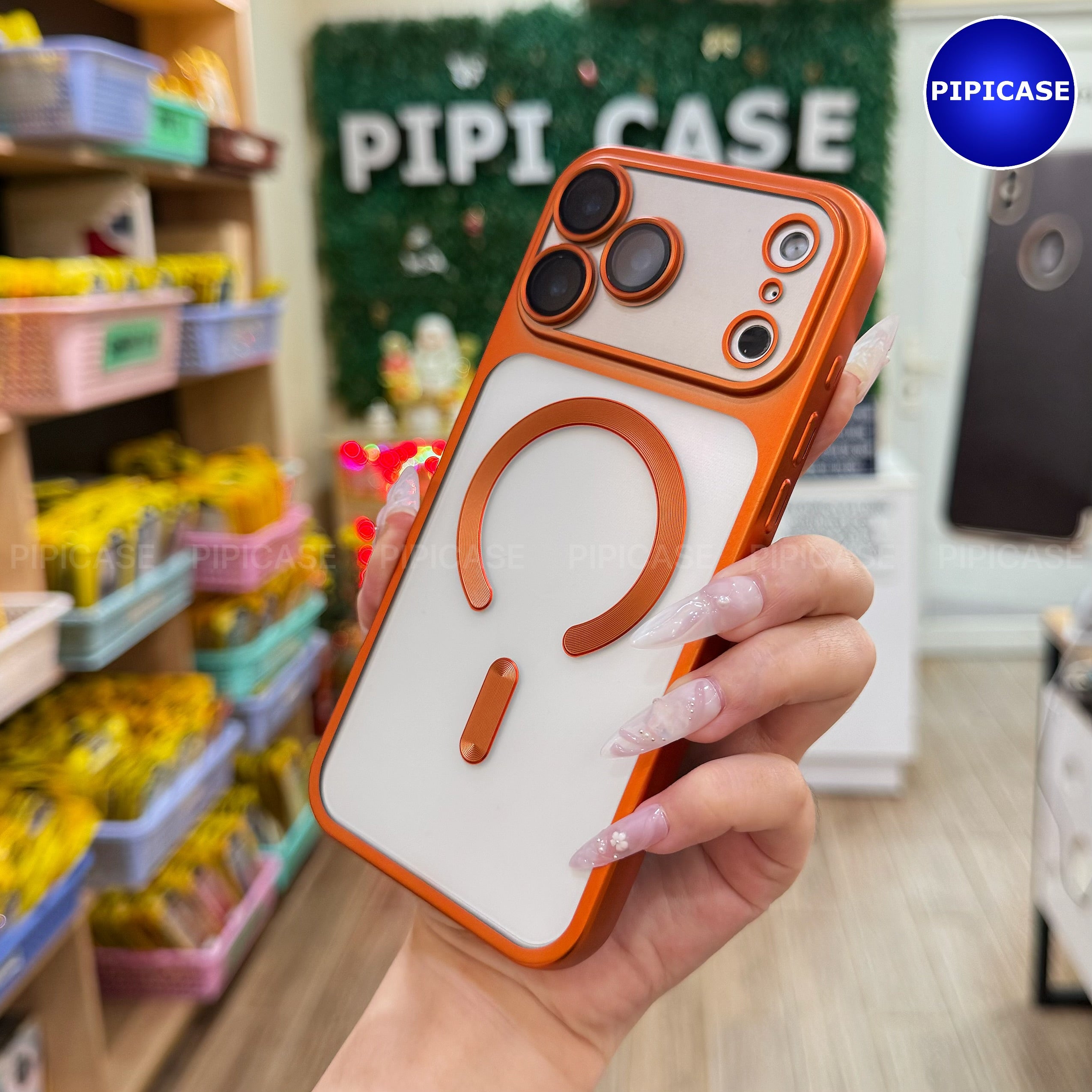 Case for iPhone - Pun - Orange