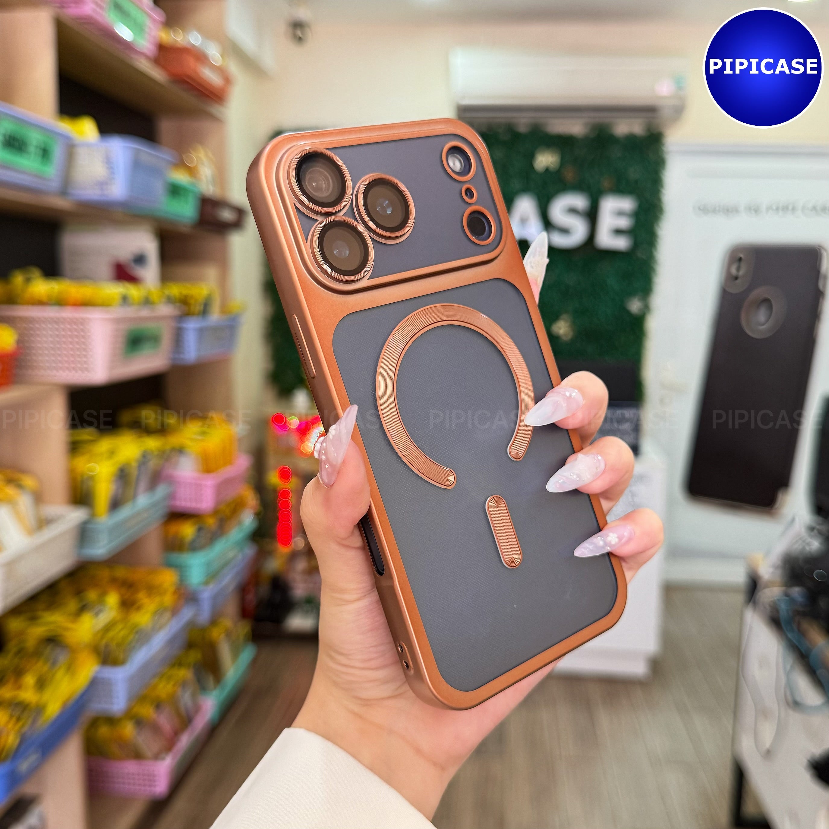 Case for iPhone - Pun - Orange