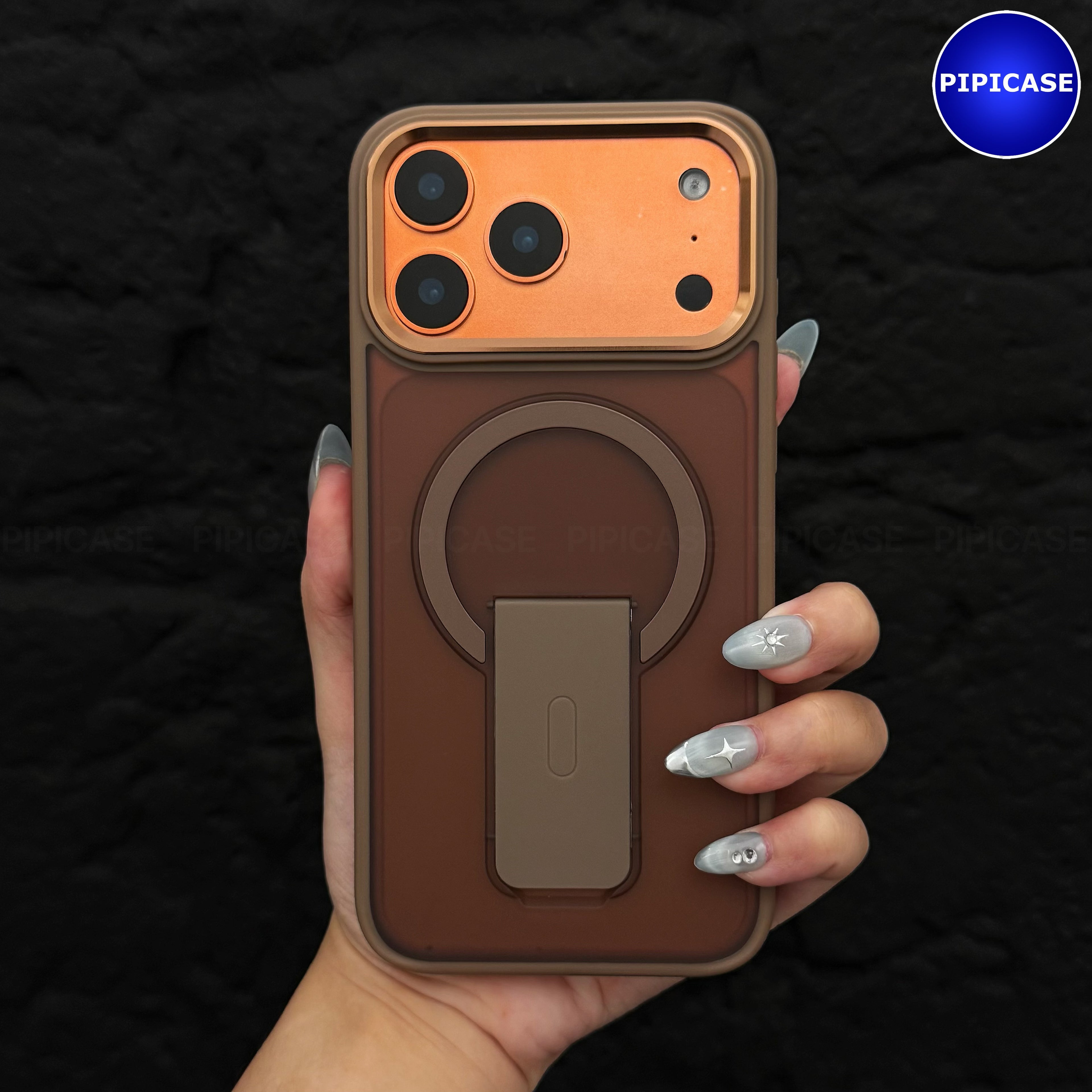 Case for iPhone - Quin - Brown