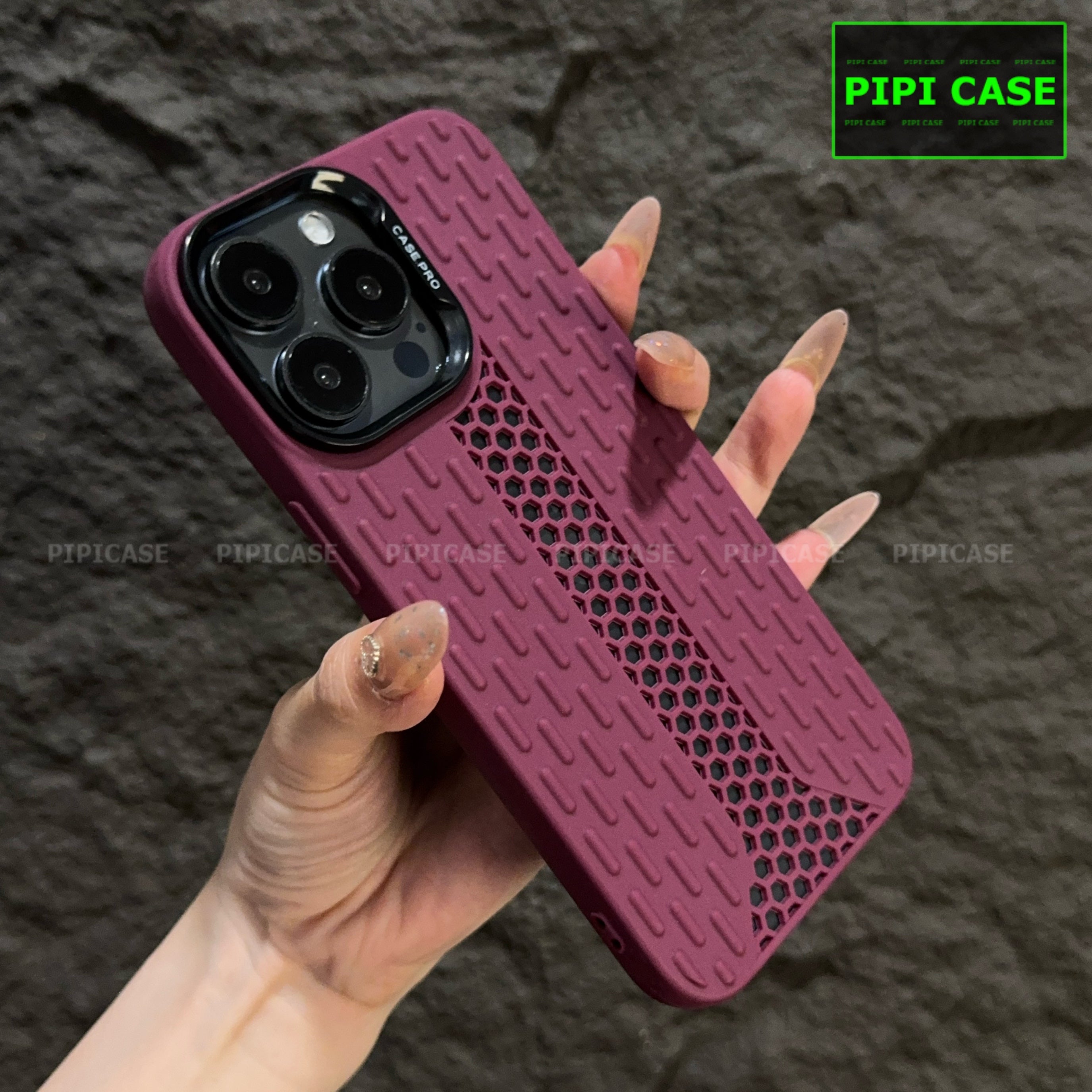 Case for iPhone - Ricky - Red