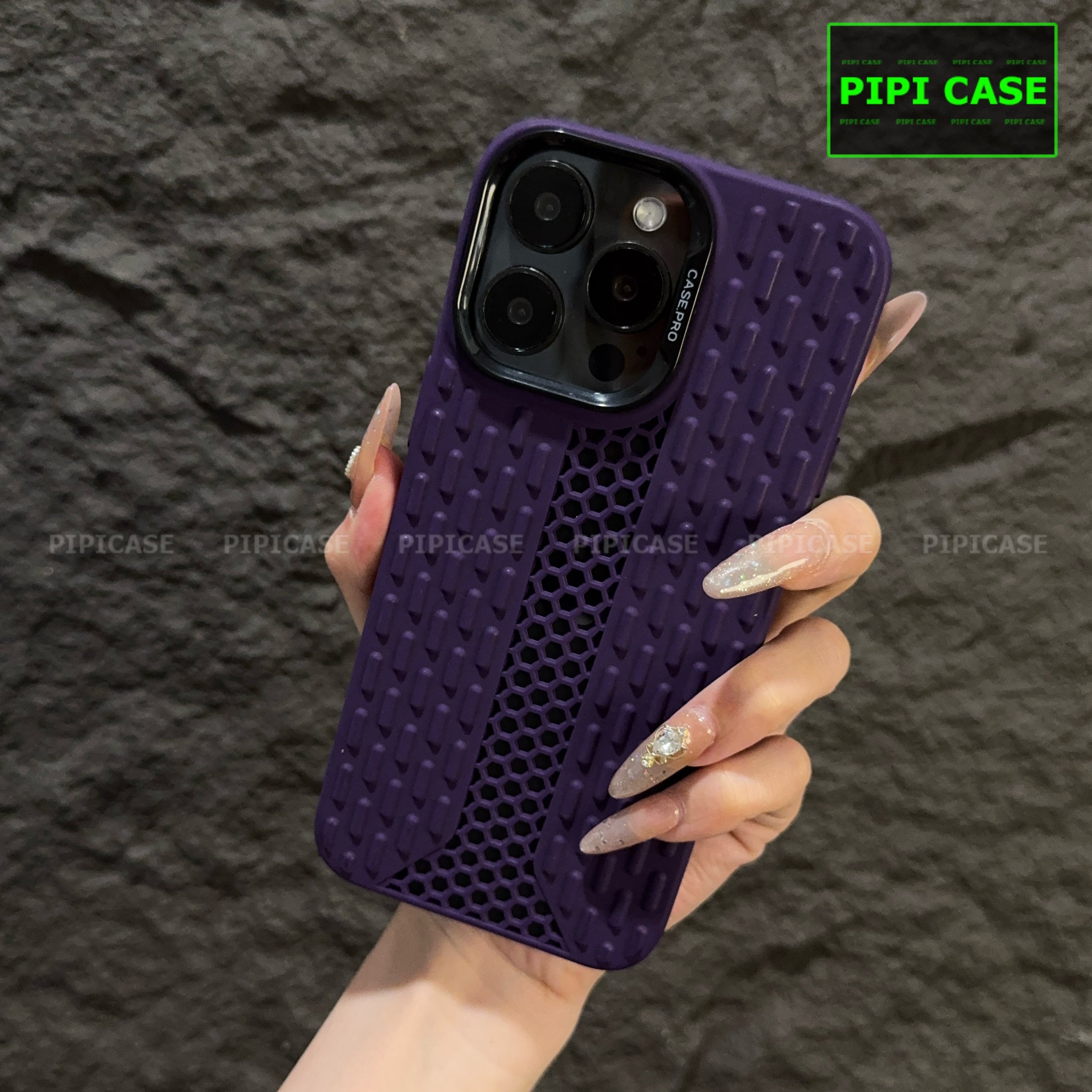 Case for iPhone - Ricky - Purple