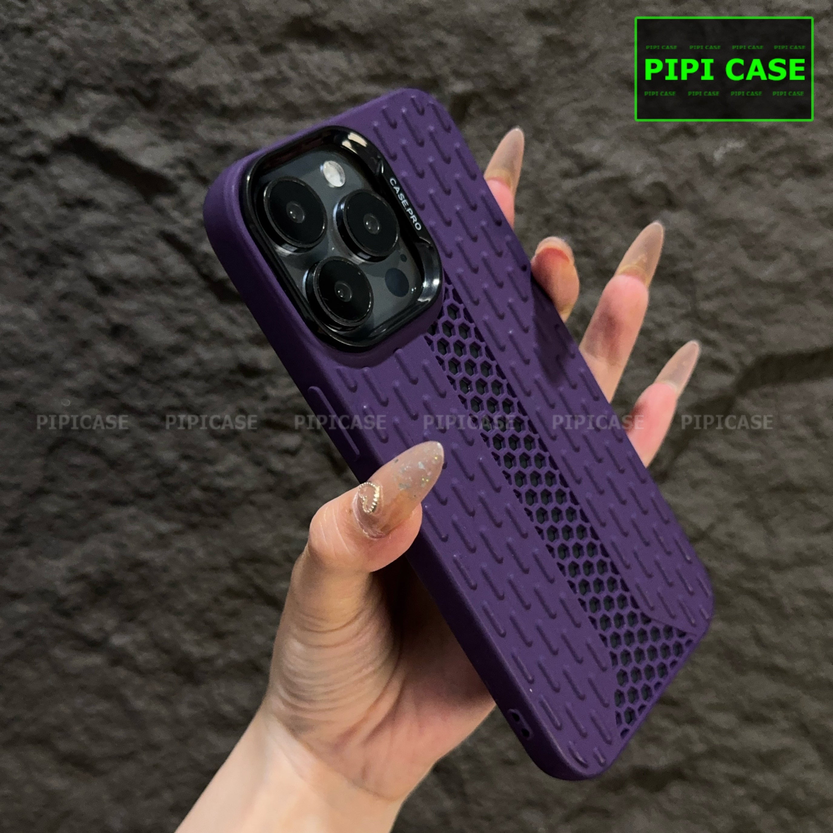 Case for iPhone - Ricky - Purple