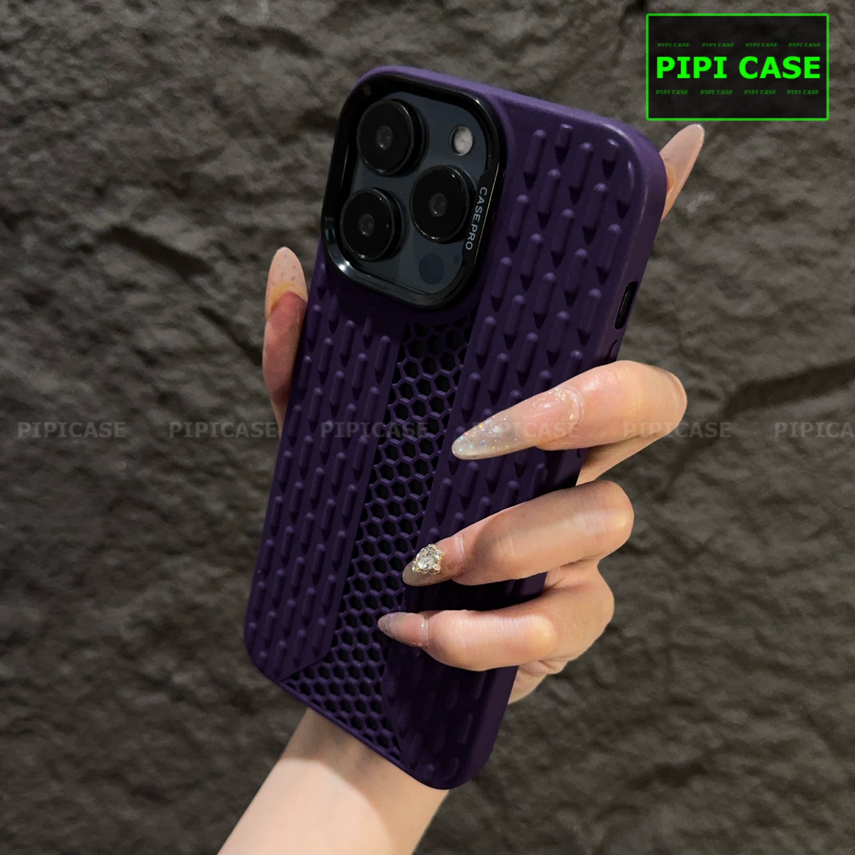 Case for iPhone - Ricky - Purple