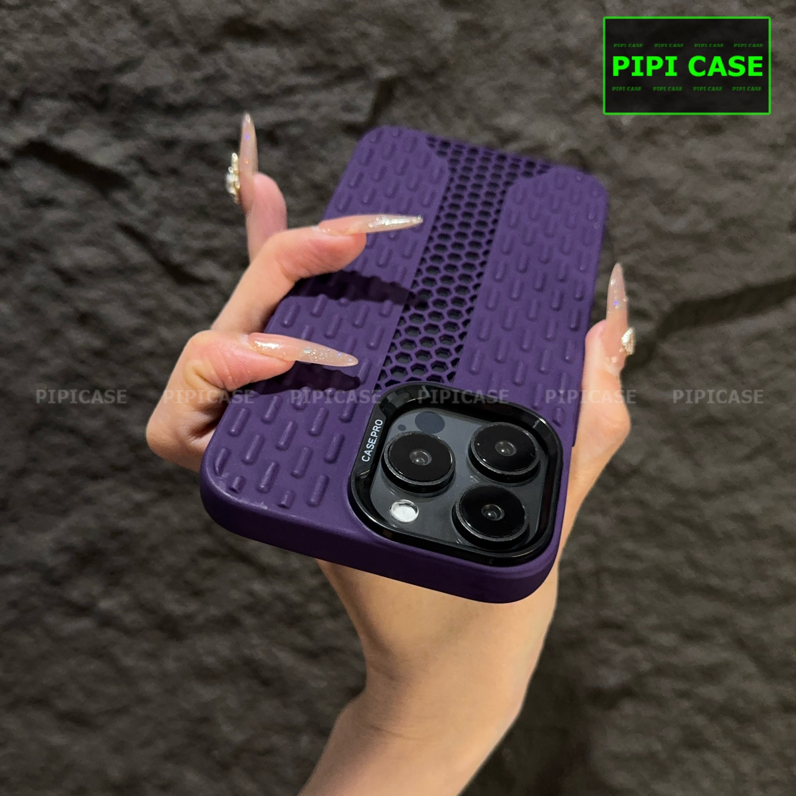 Case for iPhone - Ricky - Purple
