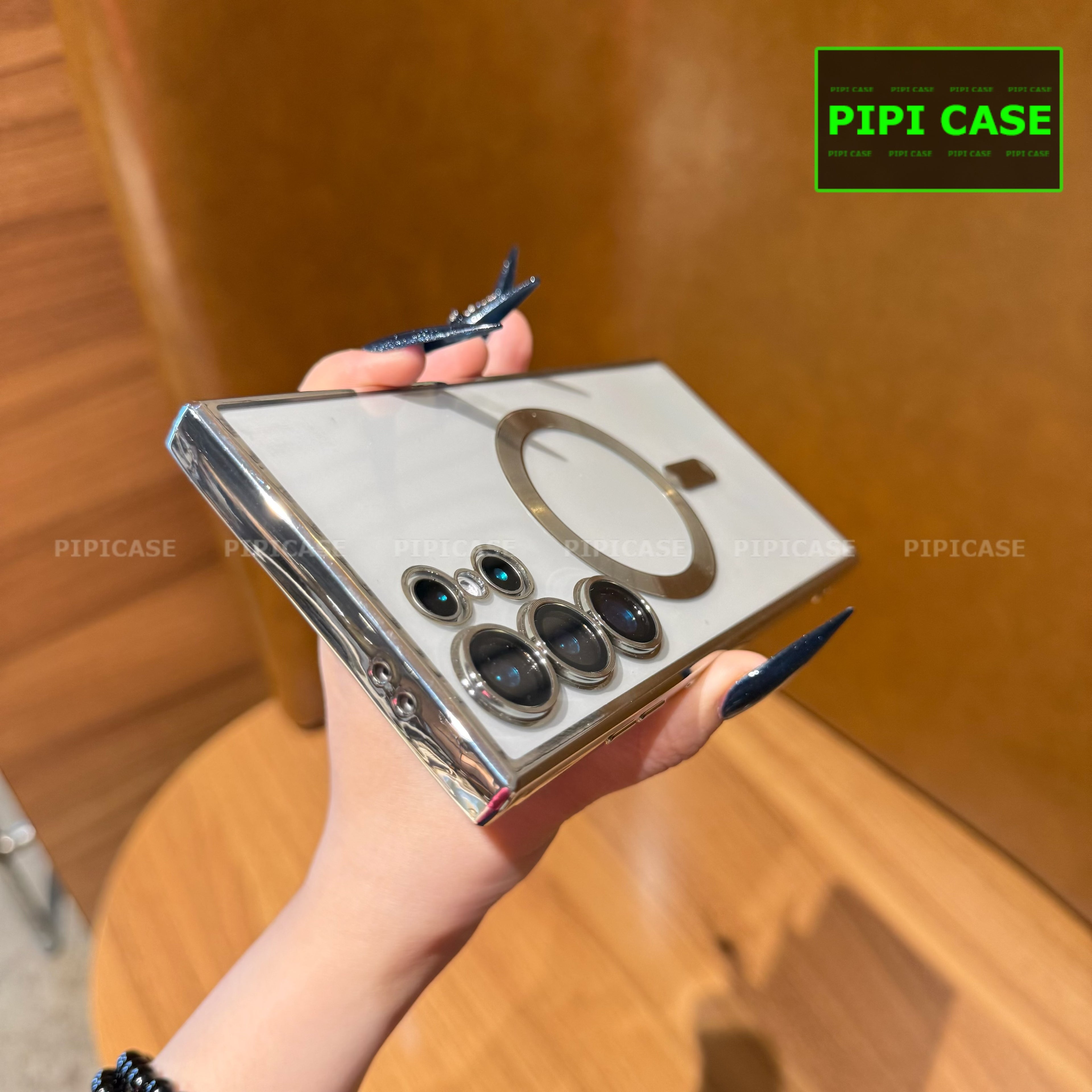Case for Samsung- Ticker - Silver